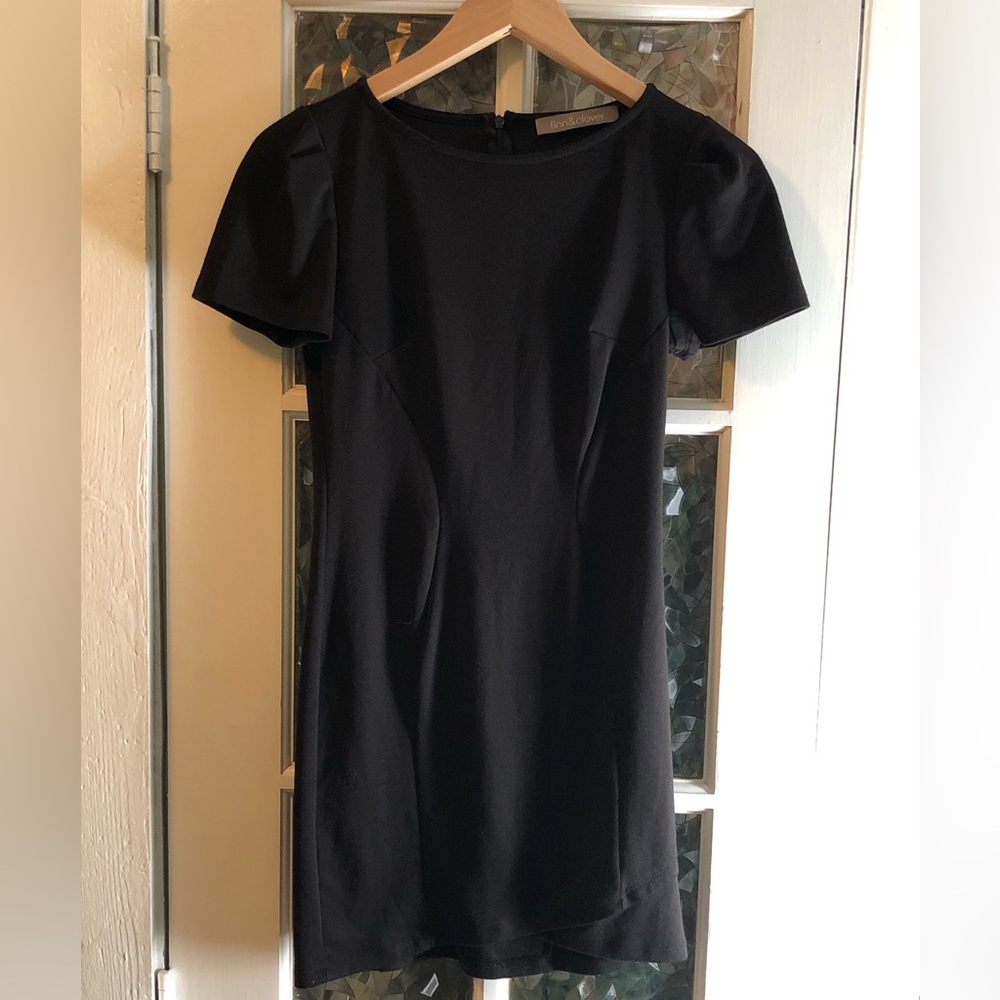 Finn & Clover Black Mini Dress